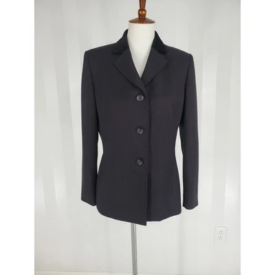 Blazer negro para mujer JONES WEAR talla 8 Foto 1 de 4