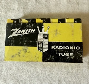 Box Of 5 Old Stock Zenith Radio Radionic Tubes 6CB6A and 6CB6A-6CF6 Untested - Picture 1 of 6