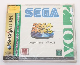 SEGA Ages Memorial Selection Vol. 2 SEGA Saturn SS NTSC-J Japan New Small Crack