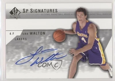 2003-04 SP Authentic SP Signatures Luke Walton #LW-A Rookie Auto RC - Image 1 of 2
