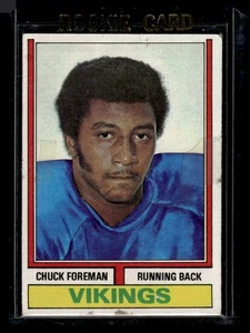 Topps 1974 Topps Chuck Foreman Minnesota Vikings - Bild 1 von 2