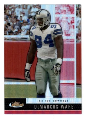 2008 Topps Finest Red Refractors #98 DeMarcus Ware 25/25 Cowboys - NM-MT - Image 1 of 2