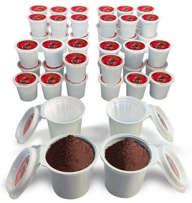 48 Pods - Fresh Fill Dozens in Minutes for K Cup Brewers | Use Your Favorite ... - Image 1 of 4