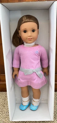 Muñeca American Girl 18" Truly Me #28 piel mediana cabello castaño ojos marrones sin libro Foto 1 de 4