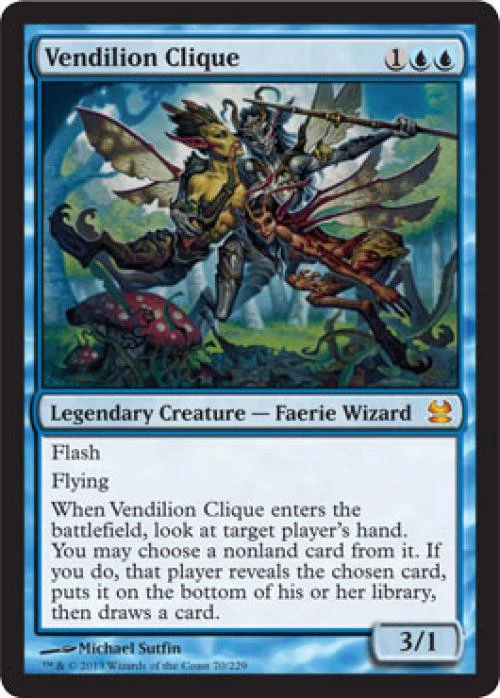 MTG English Vendilion Clique NM Normal Modern Masters - Image 1 of 1