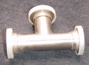 KF-25 NW-25 Tee Vacuum Fitting SS304 Stainless - Picture 1 of 5