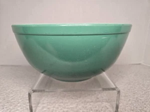 Pyrex 403 grün Rührschüssel 21/2 Quart Primärfarben Vintage Made in USA - Bild 1 von 6