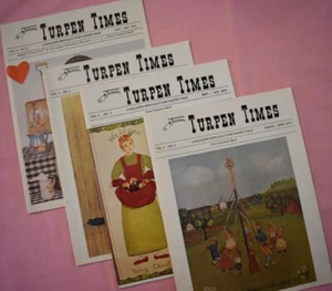Turpen Times VTG Painting Magazines Art Patterns Instruction Four From 1974 - Picture 1 of 6