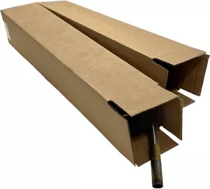 50 4x4x18 Cardboard Paper Boxes Mailing Packing Shipping Box Corrugated Carton - Picture 1 of 5