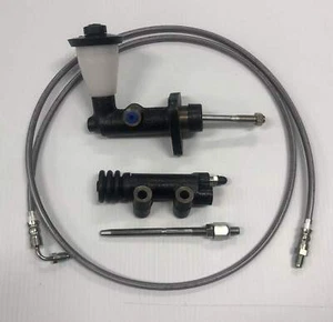 Clutch Master Slave Cylinder Conversion for Toyota Land Cruiser FJ40 FJ45 FJ55 - Picture 1 of 3