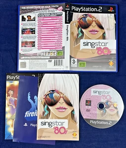 Singstar '80s (PS2) Nr Mint Condition Free UK P&P/Returns - Picture 1 of 3