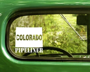 2 COLORADO PIPELINER DECAL Stickers For Car Window Bumper Laptop - Picture 1 of 1