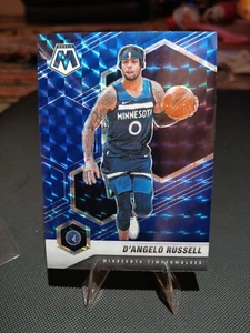 Mosaico Panini 2020-21 azul #147 D'Angelo Russell T-Wolves/99  - Imagen 1 de 2
