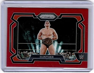 Gunther 2024 Panini Prizm WWE Red Prizm #50 WWE Raw #246/299 - Bild 1 von 2
