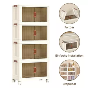 Aufbewahrungsbox Deckel Kunststoffbox Stapelbox Regalbox Lagerbox Transparent - Bild 1 von 24