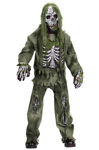 Skeleton Zombie Child Halloween Costume