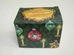 AVON. CHRISTMAS CLASSIC "MINI SOAPS" NIB OF 3! L@@K!   - Picture 1 of 2