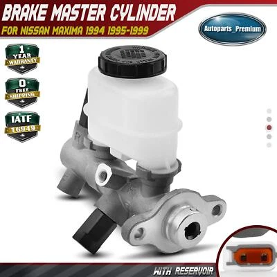 Cilindro mestre de freio com reservatório e sensor para Nissan Maxima 1994-1999 3.0L - Imagem 1 de 4