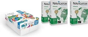 Carta A4 75g 500 Fogli per Stampanti Fotocopiatrici Laser Inkjet Ufficio Scuola - Afbeelding 1 van 3