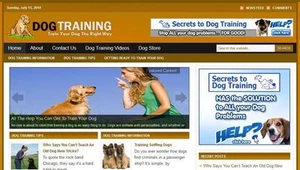 Dog Training  Affiliate Website Free Installation + Free Hosting - Picture 1 of 1