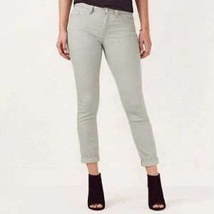 LC Lauren Conrad Cuffed Skinny Ankle Jeans Size 16 NWT - Picture 1 of 6