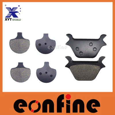 Pastillas de freno delanteras traseras para Harley-Davidson FXR Softail Super Glide 1987-1994 Foto 1 de 3