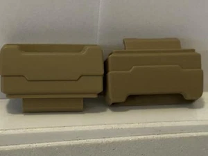 Casio Original Watch Parts DW-5600 LU-8 Pair Tan LoopThru Band Lugs w/Spring Bar - Picture 1 of 4