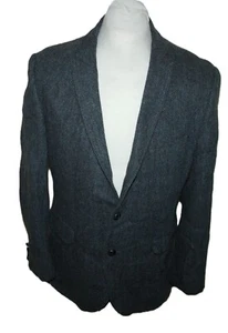 Giacca tweed RACING GREEN BLAZER taglia 26 jacket GIUBBINO 2 BOTTONI - Foto 1 di 7