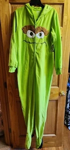 Sesame Street Oscar The Grouch Union Suit XL 15/17 - Picture 1 of 4