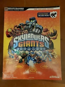 Skylanders Giants Official Strategy Guide by BradyGames 2012 read description - Imagen 1 de 10