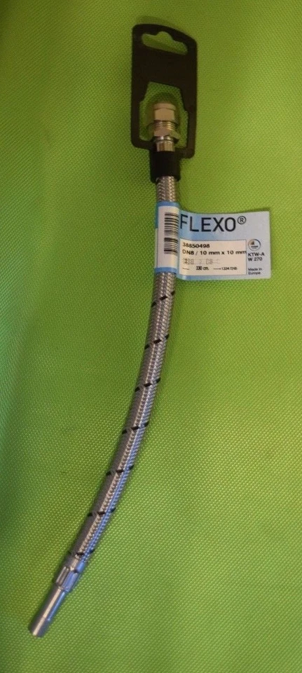 FLEXO  Flexschlauch DN8 Quetschverschraubung 10x10mm AG 3/8" 30cm  - Bild 1 von 1