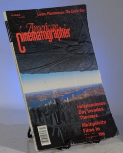 American Cinematographer July 1996 - Independence Day , Eraser, The Cable Guy - Picture 1 of 6