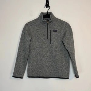 Patagonia Kids Better Sweater 1/4 Zip Pullover L - Picture 1 of 6
