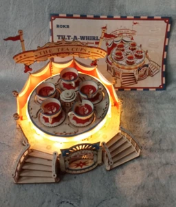 Giostra Giocattolo ROKR 3D Puzzle in Legno Tilt-a-Whirl Tilt-A-Whirl The Tea Cup - Foto 1 di 14