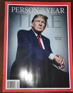 DONALD TRUMP TIME PERSON OF THE YEAR - Time Magazine December 2024 Ships from US - Picture 1 of 3