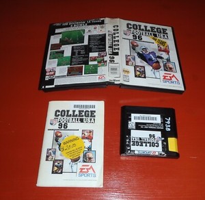 College Football USA 96 (Sega Genesis, 1995) -Complete