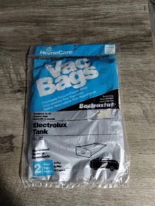 Cuidado del Hogar ELECTROLUX TANK #20 BOLSAS DE ASPIRADORA 2 Bolsas en Paquete Nuevo De Colección - Imagen 1 de 3