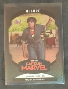 2022 Mazo Superior Marvel Allure Lashana Lynch como Maria Rambeau Arco Iris Negro #91 - Imagen 1 de 1
