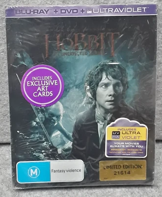 NEW: THE HOBBIT UNEXECTED JOURNEY Movie LIMITED EDITION 21614 Blu-ray Region B - Image 1 of 3
