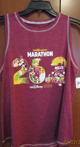 New Disney Parks Marathon 2024 Run Tank Top XL Polyester Elastane Bust 42 L 26 - Bild 1 von 5