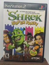 Shrek Super Party (Sony PlayStation 2, 2002) PS2 DreamWorks Complete