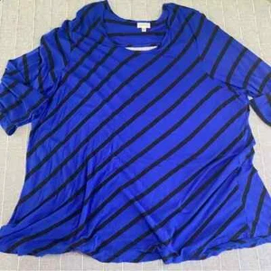Maglia donna Avenue a righe taglia 30/32 blu ottime condizioni - Foto 1 di 8