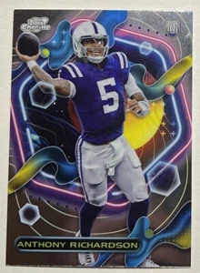 🏈2024 Topps Composite - Anthony Richardson - Chrome Cosmic Rookie #253 - Colts - Foto 1 di 2