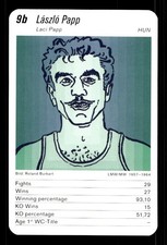 #SB103 LASZLO PAPP Oddball Switzerland Boxing Card FREE SHIPPING