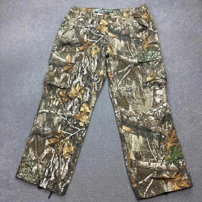 Realtree Hose Damen Größe 20 Braun Camouflage Carpenter Canvas Workwear Pants... - Bild 1 von 4