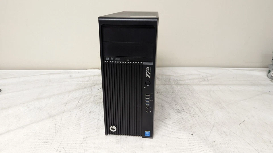HP Z230 Tower Workstation Xeon E3-1271 v3 3.6ghz Quad Core / NoRam / HDD - Image 1 of 3