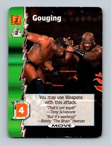 WCW Nitro TCG Gouging (Move Card) 2000 Wrestling - Picture 1 of 2