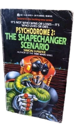 Book Psychodrome 2 : The Shapechanger Scenario by Simon Hawke 1988, Sci-Fi Foto 1 de 4