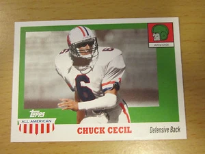 2005 TOPPS ALL-AMERICAN CHUCK CECIL ARIZONA WILDCATS GREEN BAY PACKERS - Picture 1 of 1