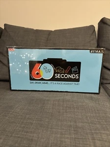 New IDEAL 60 Seconds Family Board Game Say, draw, mime Its a race against time! - Picture 1 of 2